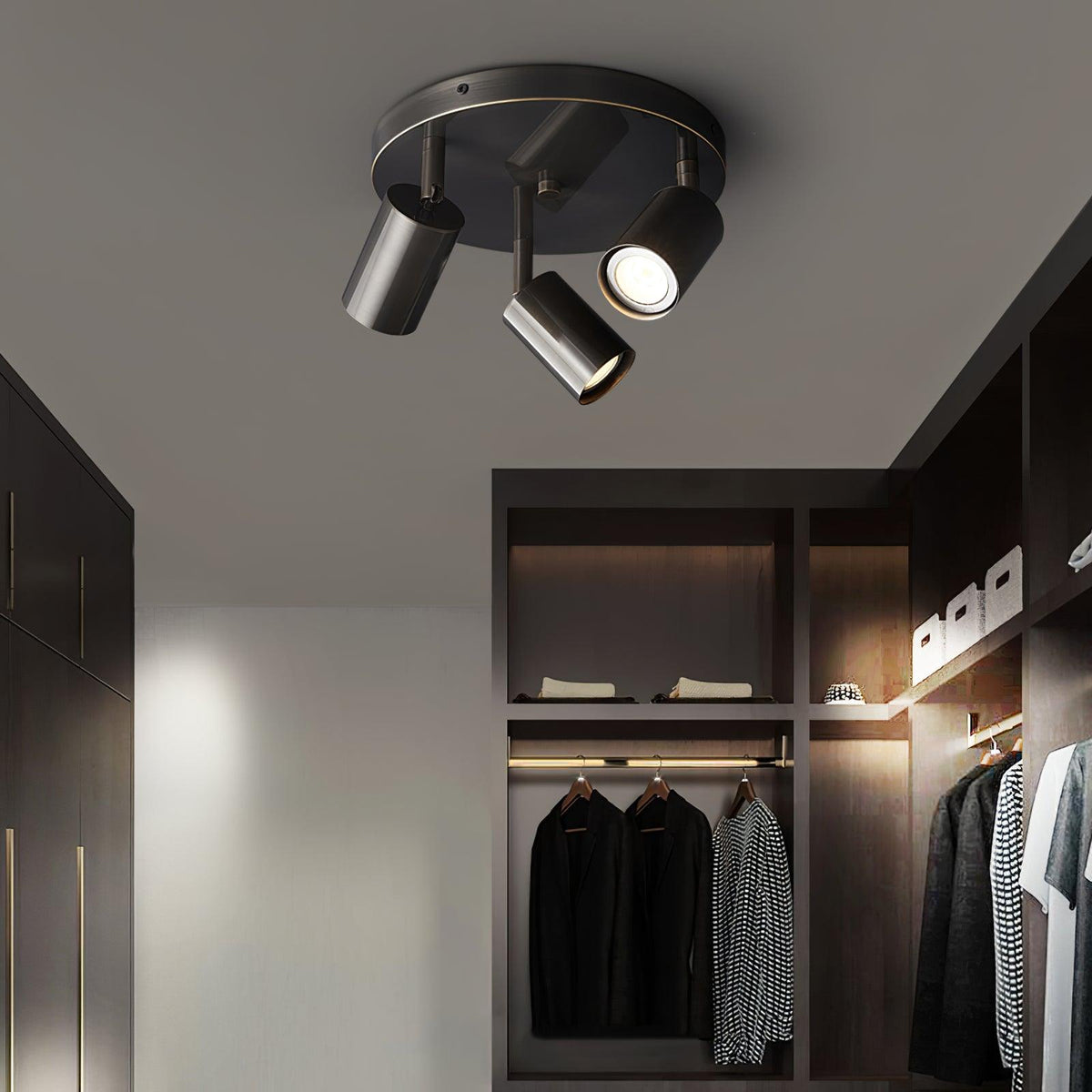 Halo Multi-Head Ceiling Spotlight Adjustable Track Light
