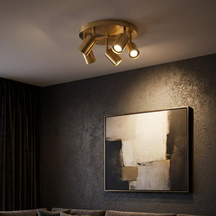 Halo Multi-Head Ceiling Spotlight Adjustable Track Light